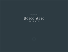 Tablet Screenshot of boscoalto.com